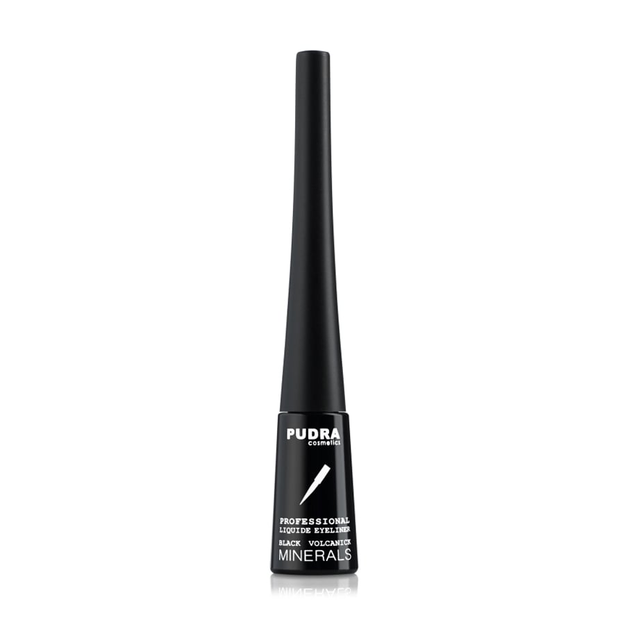 Рідка підводка для очей Pudra Cosmetics Professional Liquide Eyeliner чорна, 3 мл